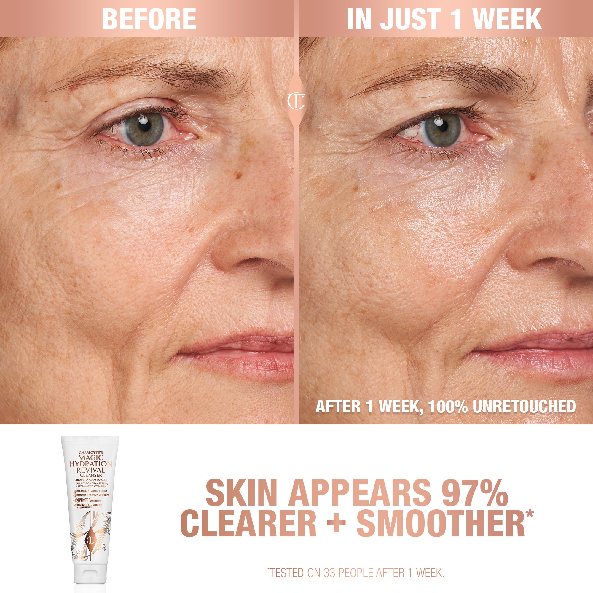 CHARLOTTE’S MAGIC HYDRATION REVIVAL CLEANSER (LIMPIADOR FACIAL)
